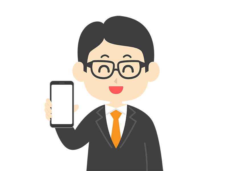 Homme vérifiant son téléphone